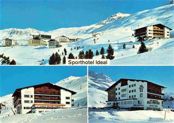 Hochgurgl Soelden oetztal AT Sporthotel Ideal Winterpanorama Wintersportplatz Al