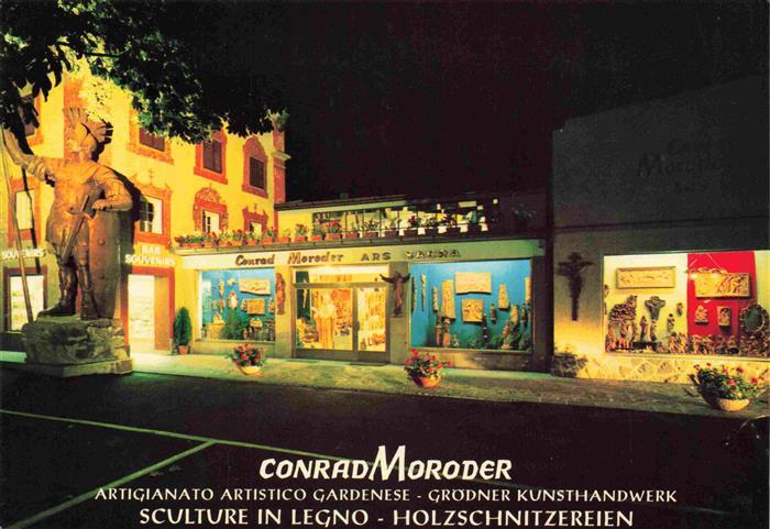 Ortisei St Ulrich Groednertal IT Conrad Moroder Sculture Artistiche in Legno Hol