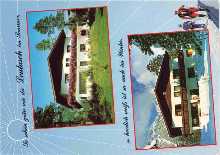 Leutasch Tirol AT Gaestehaus Pension Caecilia Ferienwohnungen im Sommer und Wint