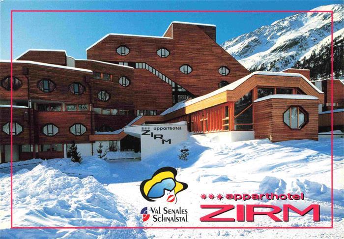 Schnals Bozen Suedtirol Apparthotel Zirm im Schnalstal Wintersportplatz Alpen