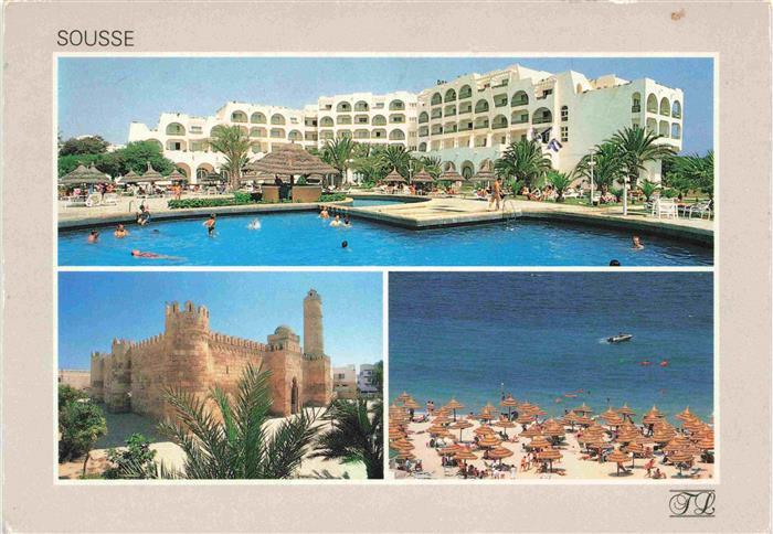 SOUSSE Tunesie Hôtel Marhaba Beach Swimming Pool Stran