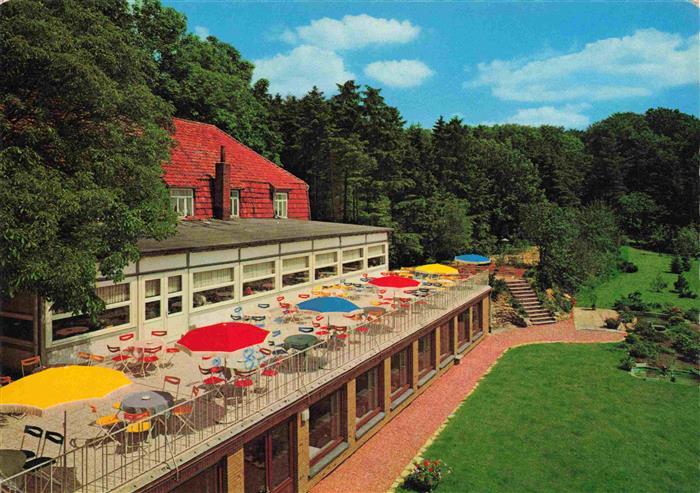 Bad Muender Berggasthaus Pension Ziegenbuche Terrasse