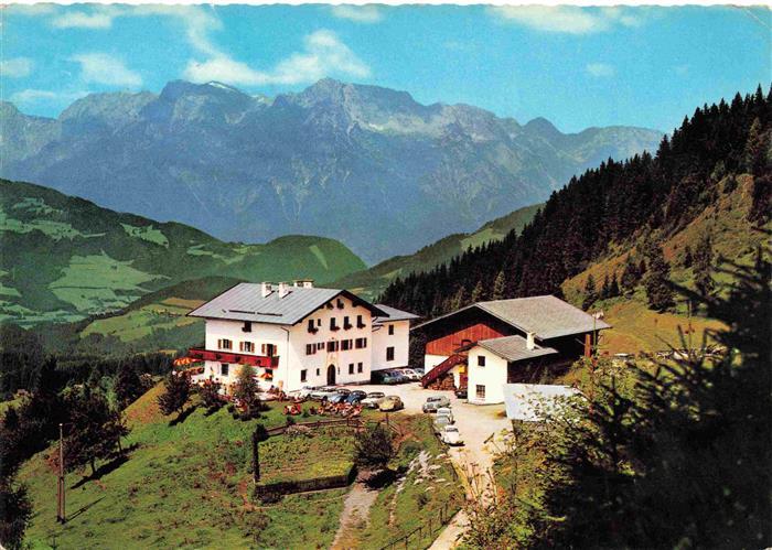 Werfenweng Pinzgau-Pongau AT Steinberghof Blick gegen Hagengebirge