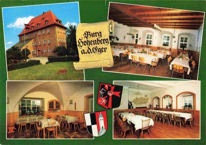 Hohenberg Eger Burg Hohenberg Fuerstenhaus Speisesaal Egerlandsaal Burgstueberl