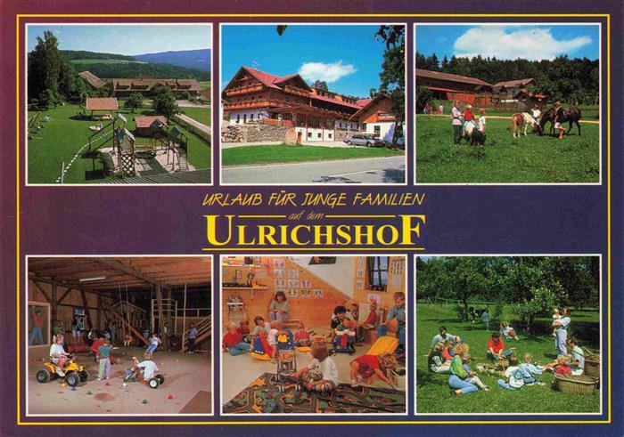 Rimbach Bayrischer Wald Ulrichshof Kinderspielplatz Ponyreiten