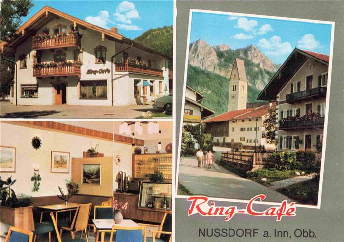 Nussdorf Inn Ring-Café Blick zur Kirche