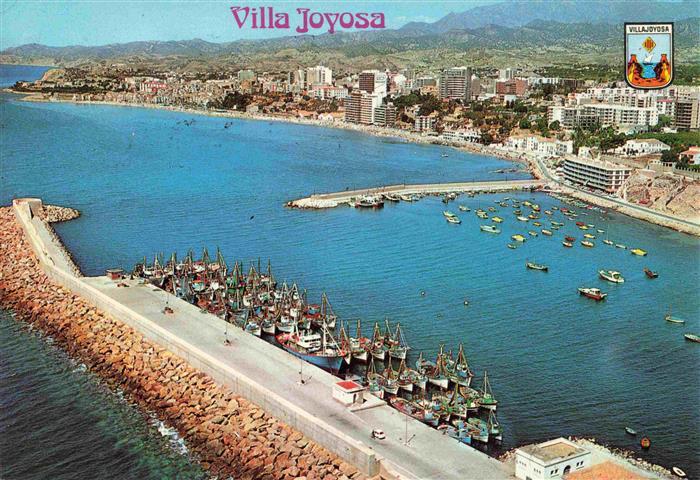 Villajoyosa Vista aérea desde el puerto