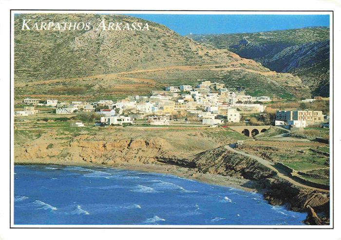Karpathos aegaeis Greece Fliegeraufnahme