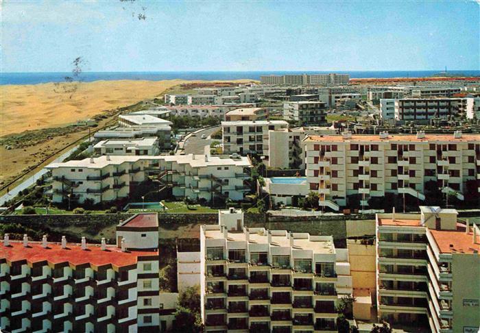 Las Palmas Gran Canaria ES Vista parcial Playa del Ingés