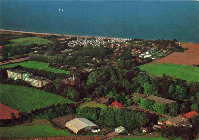 Schoenhagen Brodersby Ostseebad Fliegeraufnahme