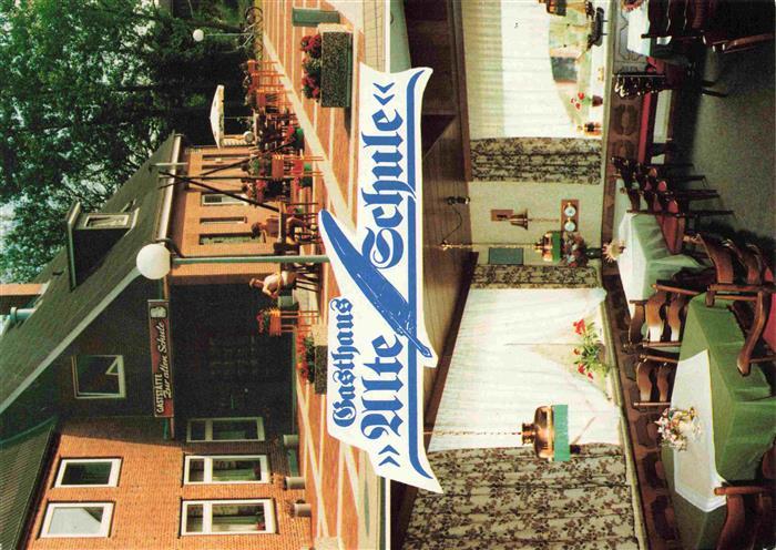 Lieth Gasthaus Alte Schule Gastraum Terrasse