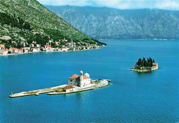 Perast Kotor Montenegro Inseln