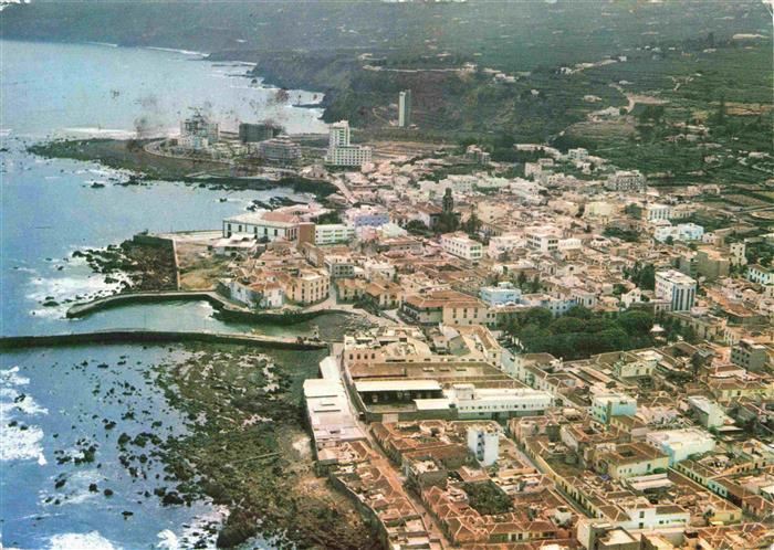 Puerto-de-la-Cruz Tenerife ES Kuestenpanorama