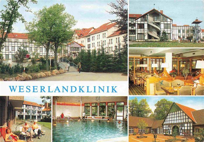 Bad Seebruch Vlotho Weserlandklinik Hallenbad Speisesaal