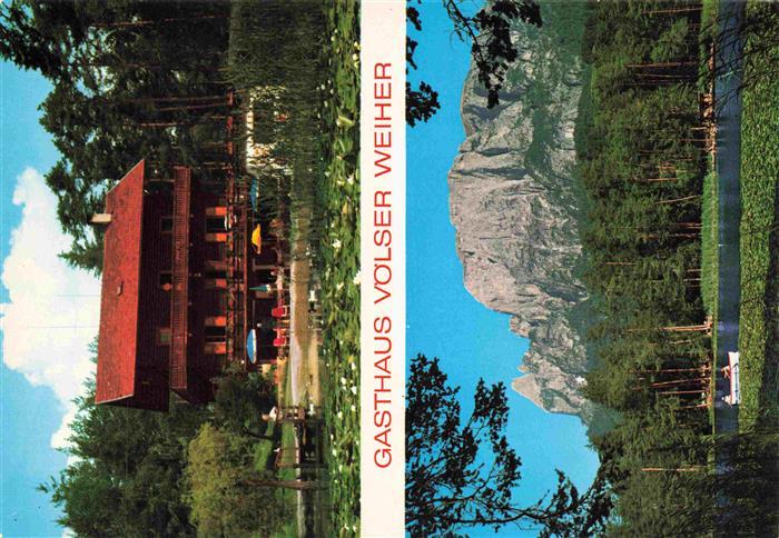 Voels Schlern Suedtirol IT Gasthaus Voelser Weiher