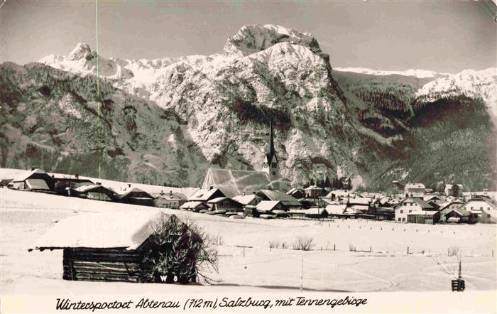 Abtenau AT Salzburg mit Tennengebirge