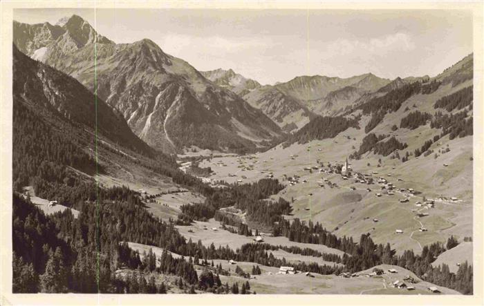 Mittelberg Kleinwalsertal AT Panorama