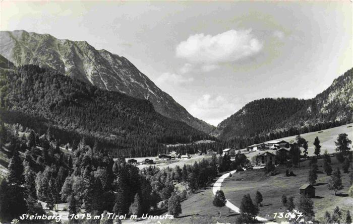 Steinberg 1015m Pillerseetal Tirol AT Panorama mit Unnutz