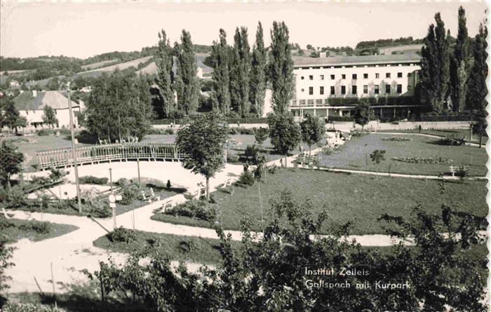 Gallspach Oberoesterreich AT Institut Zeileis mit Kurpark