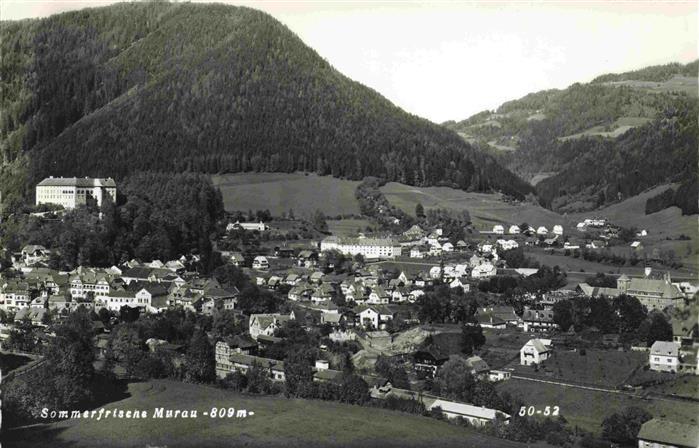 Murau Steiermark AT Fliegeraufnahme