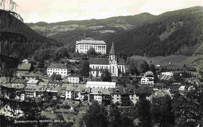 Murau Steiermark AT Fliegeraufnahme