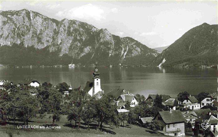 Unterach Attersee AT Panorama