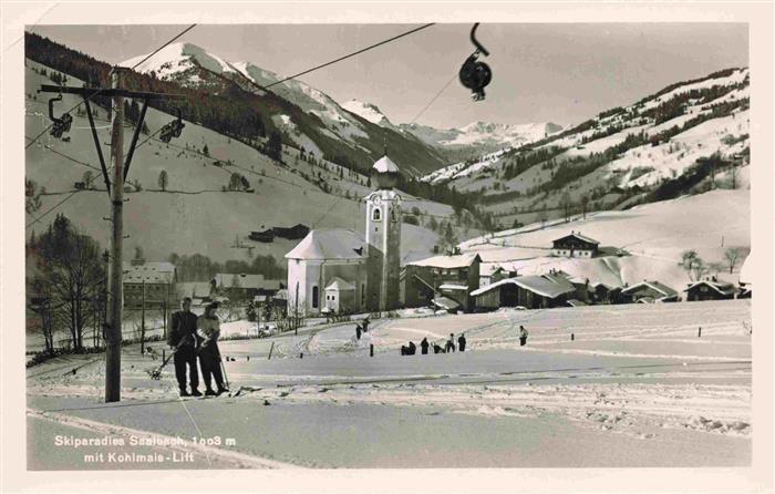 Saalbach -Hinterglemm AT mit Kohlmais Lift