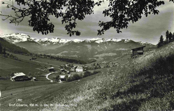 Oberau  Wildschoenau Tirol AT Panorama