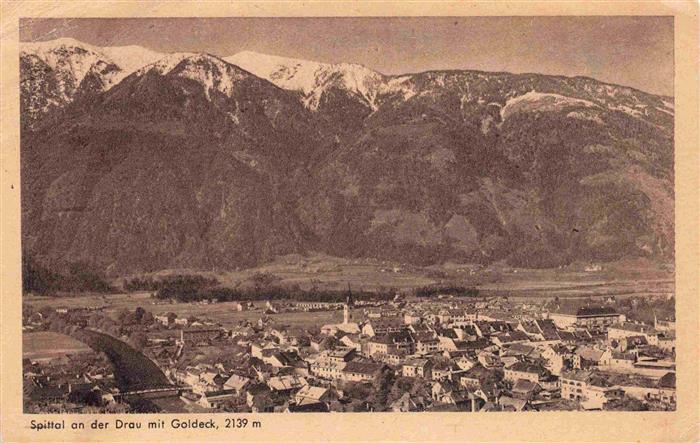 Spittal  Drau Kaernten AT mit Goldeck