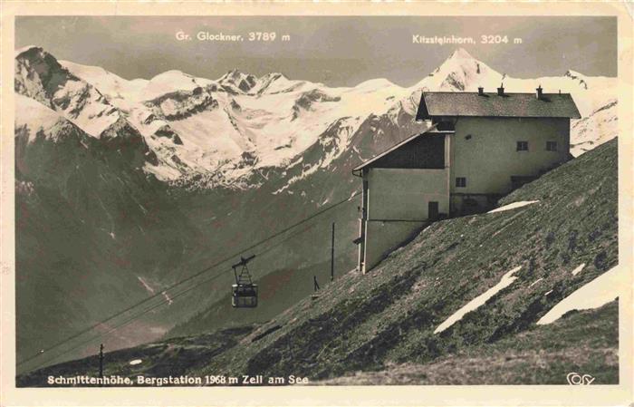 ZELL AM SEE Pinzgau-Pongau AT Schmittenhhe Bergstation Grossglockner Kitzsteinho