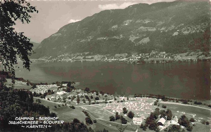 Ossiach Ossiachersee Kaernten AT Camping Berghof Suedufer