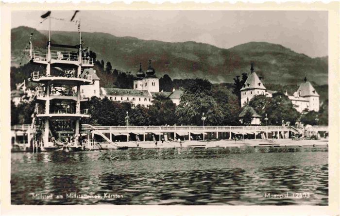 Millstatt Millstaettersee Kaernten AT Panorama