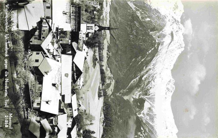Igls Jgls Innsbruck Tirol AT mit Nordkette