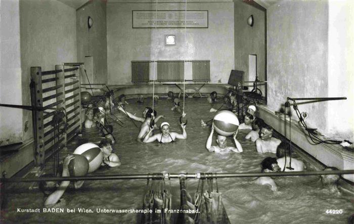 Baden  Wien AT Unterwassertherapie im Franzensbad