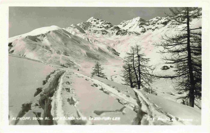 Alpkopf 2102m Allgaeuer Alpen Oberstdorf Bayern mit Blick auf Koelner Haus