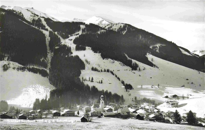 Saalbach -Hinterglemm AT mit Schafberg