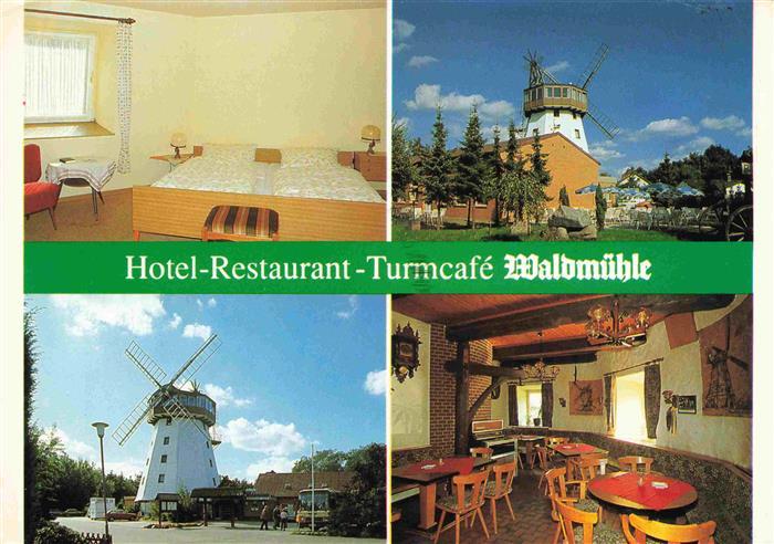 Suhlendorf Hotel Restaurant Turmcafe Waldmuehle Zimmer Gastraum