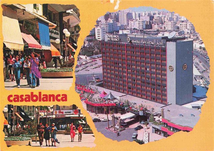 Casablanca Maroc Teilansichten Hotel