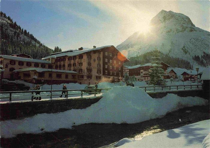 Lech Vorarlberg AT Gasthof Ost mit Omeshorn