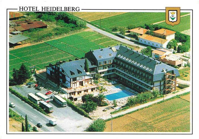 Santa Susanna Barcelona ES Hotel Heidelberg Fliegeraufnahme