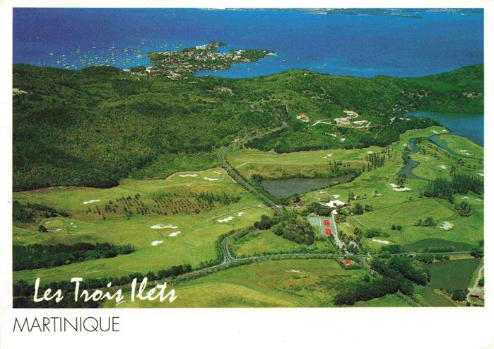 Martinique Les Trois Ilets Vue aerienne