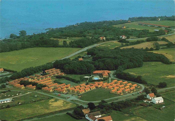 Allinge Bornholm DK Storlokke Hotel og Restaurant Fliegeraufnahme