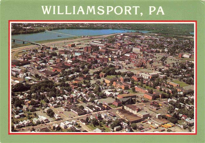 Williamsport Pennsylvania Fliegeraufnahme