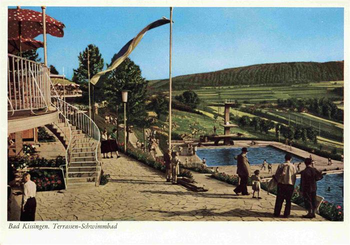 BAD KIssINGEN Terrassen Schwimmbad