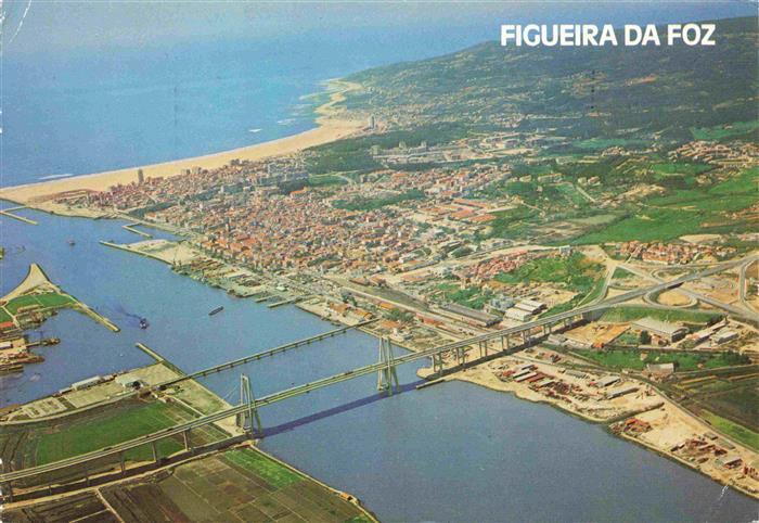 Figueira da Foz PT Fliegeraufnahme