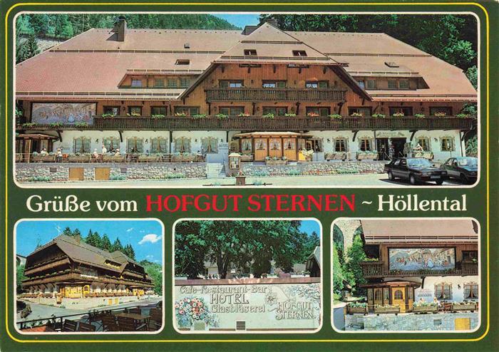 Hoellental Schwarzwald Hotel Hofgut Sternen Teilansichten