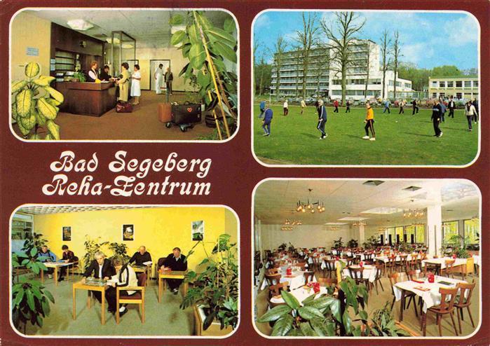 Bad Segeberg Reha Zentrum Rezeption Speisesaal Wiese Aufenthaltsraum