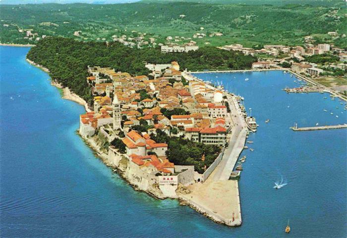 Rab Croatia Fliegeraufnahme