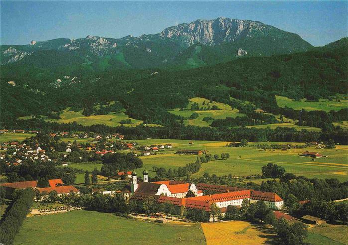 Benediktbeuern Kloster Benediktbeuern Fliegeraufnahme