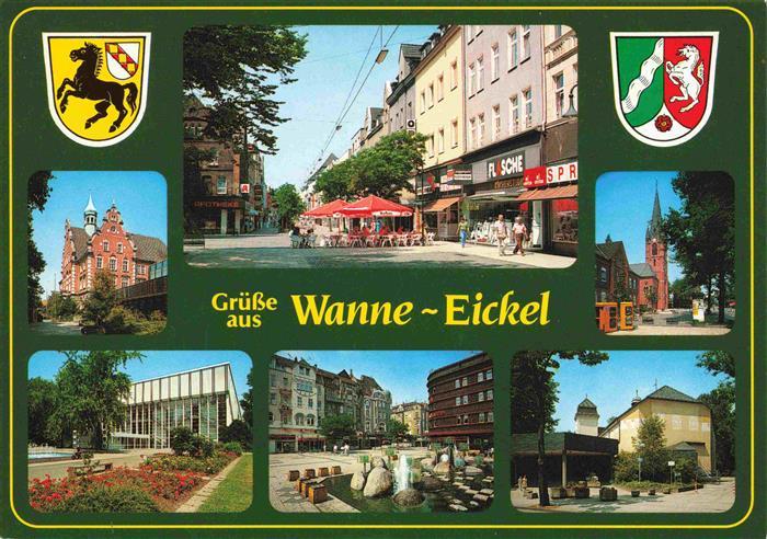 Wanne-Eickel HERNE Orts und Teilansichten